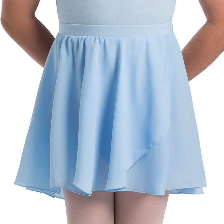 This easy Light Blue Pull-on Kids Ballet Skirt offers a comfortable, secure fit that lets her focus on her performance distraction-free, available in Uganda
