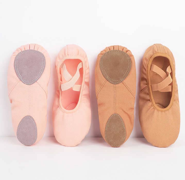 Children’s Canvas Soft Sole Dance Shoes, designed for young dancers who love to move with grace