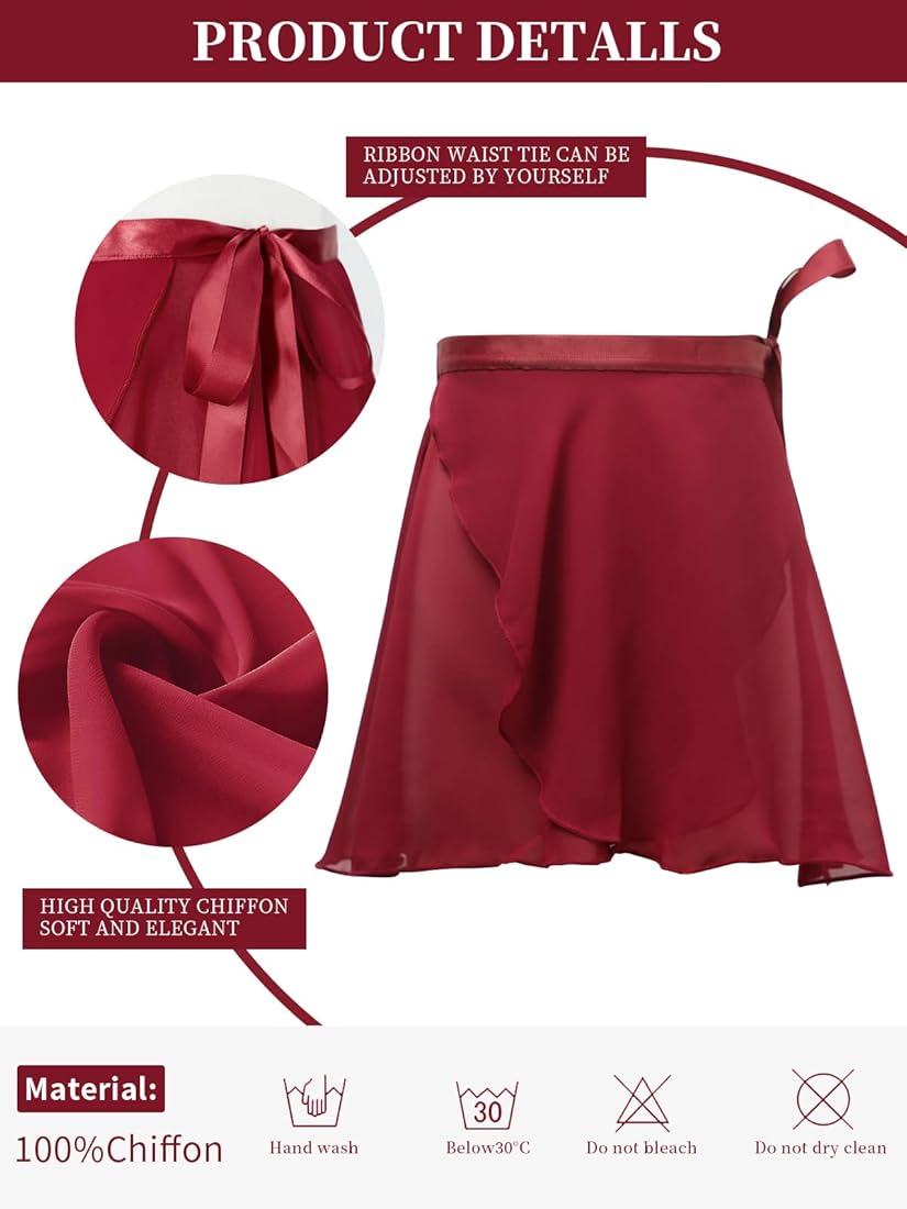 Add a touch of soft elegance to your dancewear with the Pink Adult Ballet Wrapper Skirt available in Uganda, Kampala, designed for comfort and movement