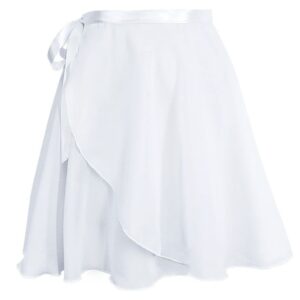 Teens White Chiffon Ballet Skirt, a timeless piece designed for young dancers who love grace and freedom of movement available for delivery in Uganda