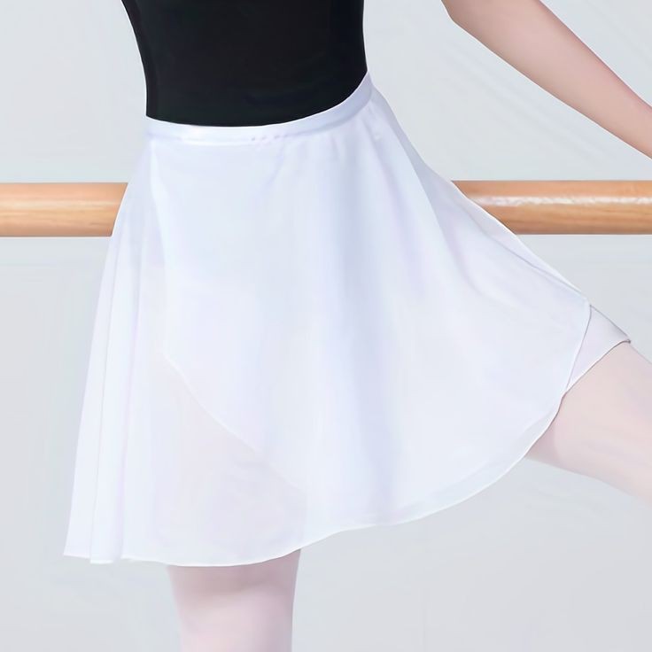 Teens White Chiffon Ballet Skirt, a timeless piece designed for young dancers who love grace and freedom of movement available for delivery in Uganda