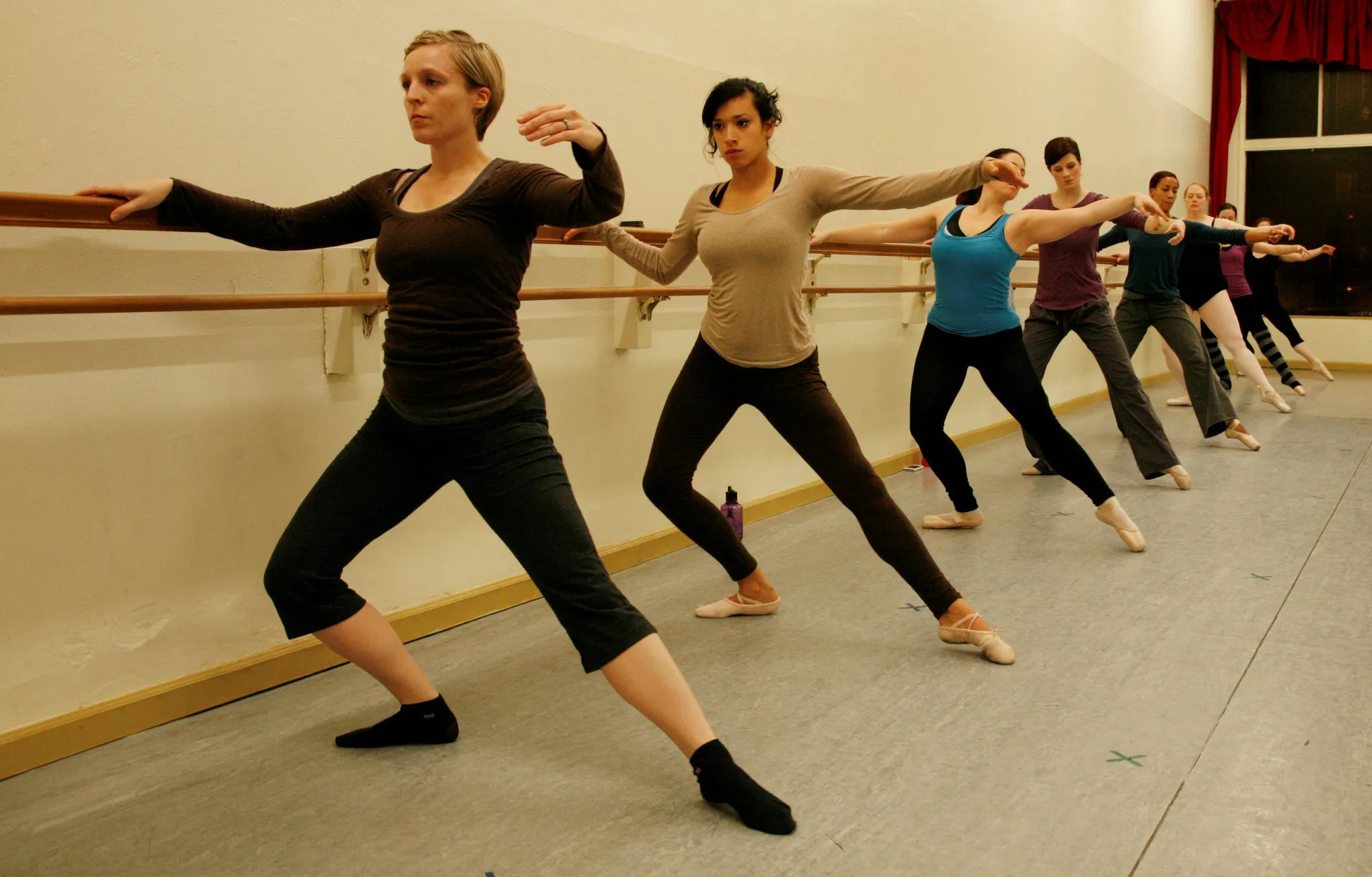 Ballet casual outfits during dance classes