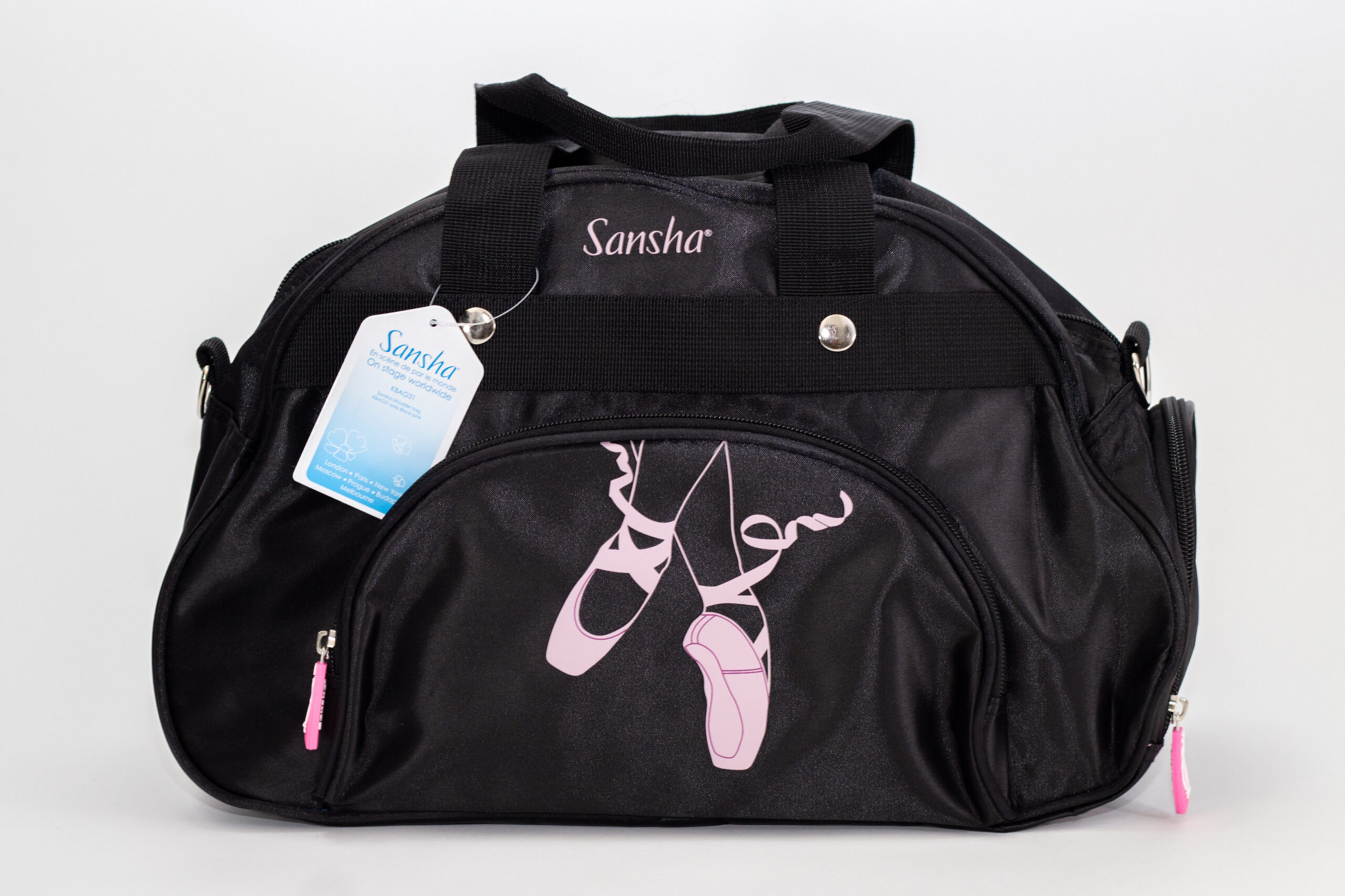 Find adorable ballet bags for girls that are stylish, spacious, and perfect for dance class with enough room for shoes, outfits.